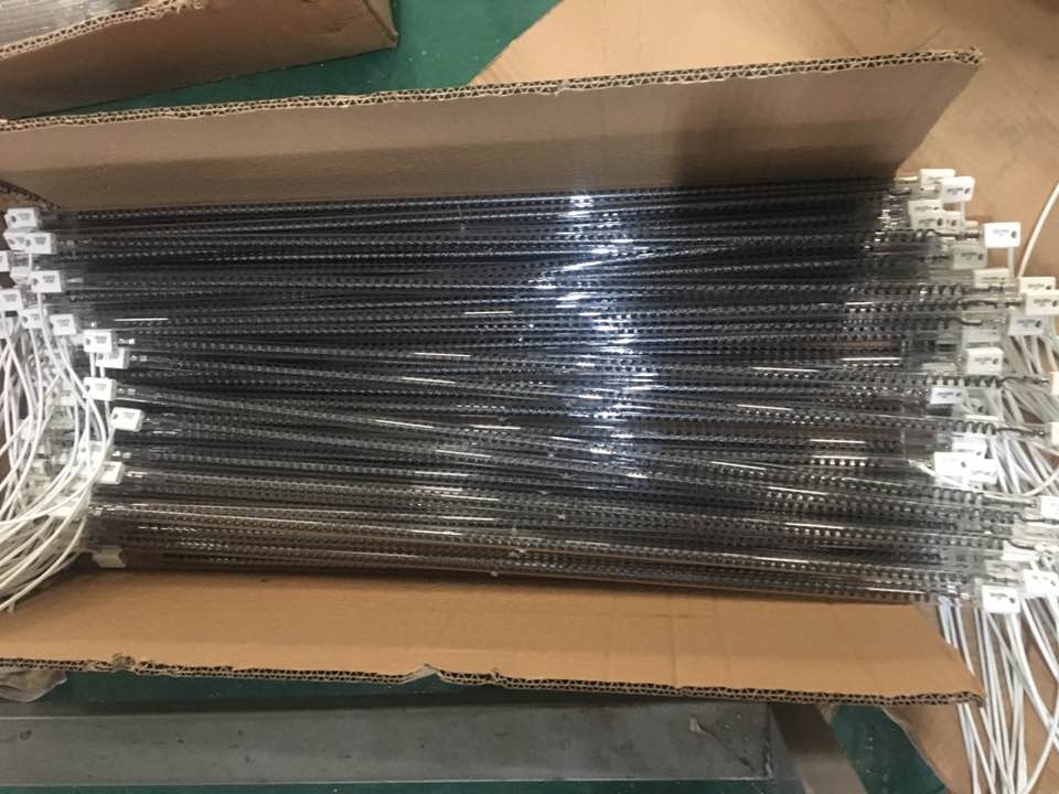 Technical Analysis of Customized Half White IR Carbon Fiber Heating Lamps
