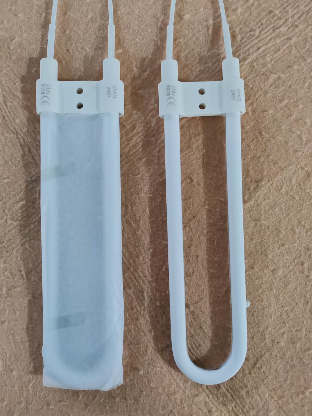 Customize 660mm 220v 1000w Quartz Carbon Heating Lamp