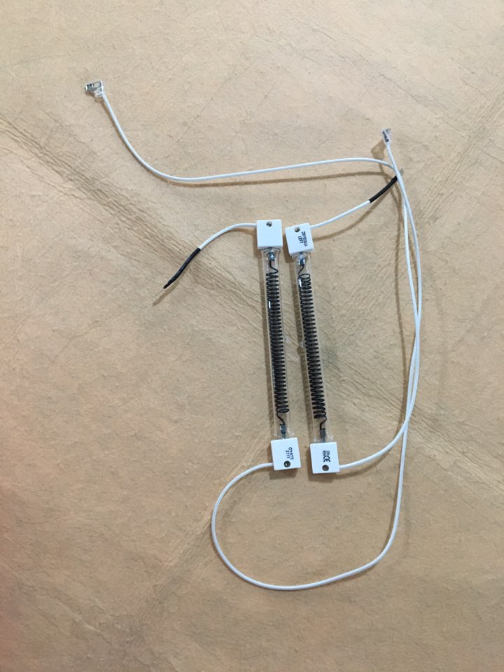 heat lamp ir customized carbon fiber lamp quartz tube 1200w