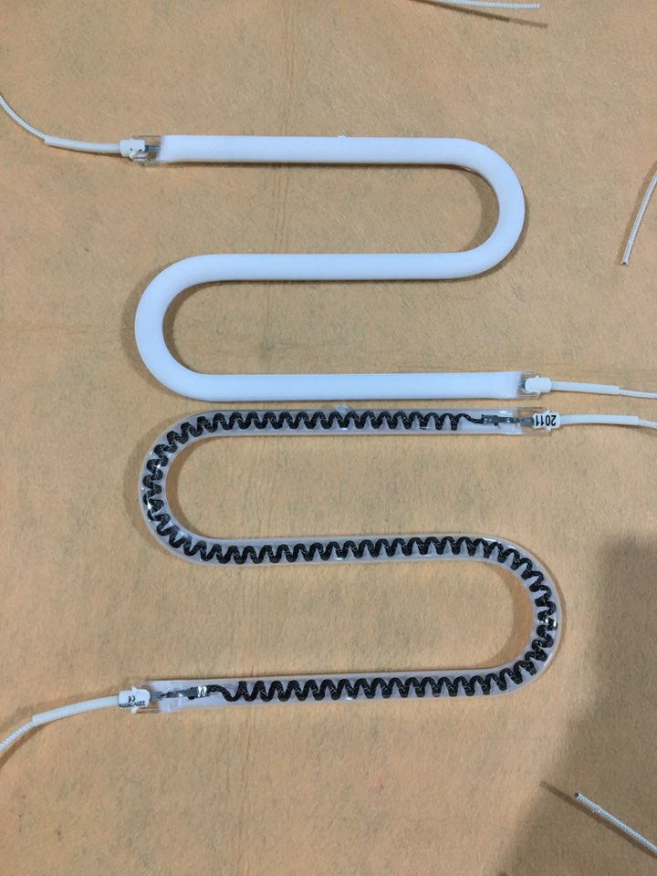 heat lamp carbon fiber heating lamp for pet bottle blowing